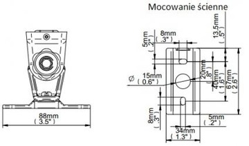 B-Tech BT332 (черный). Держатель динамика - 2 шт.