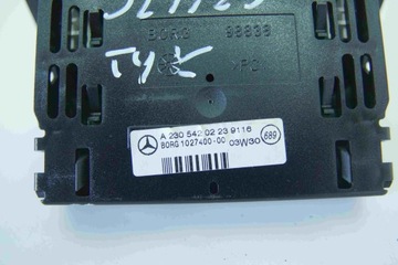 DISPLEJ ZADNÍ PDC A2305420223 MERCEDES SL R230