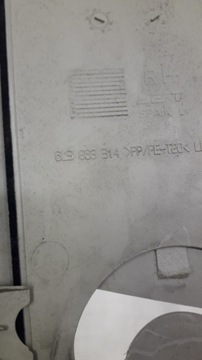 КРЫШКА B СТОЙКИ B SEAT IBIZA 6L 3-ДВЕРНАЯ ВЕРСИЯ 6L3868314 6L3868313