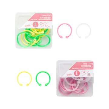 Plastikowe kółka do segregatorów Mechanizm do