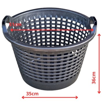 Экономическая садовая корзина Universal Openwork Plastic 40L