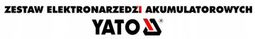 НАБОР ЭЛЕКТРОИНСТРУМЕНТА 18В YATO 9EL + 4xAKU 3AH