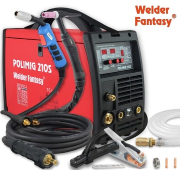 MIGOMAT WF POLIMIG 210S 3в1 IGBT СВАРОЧНЫЙ АППАРАТ TIG/MIG