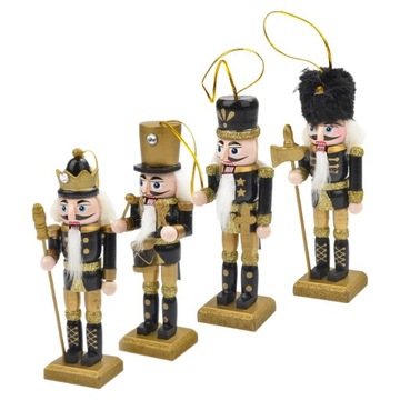 Подвески-подвески «Щелкунчик» Рождественская елка 4 шт.