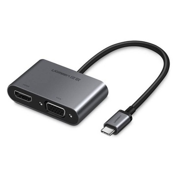 UGREEN ADAPTER HUB USB-C - HDMI / VGA / USB-A 3.0 / USB-C PD
