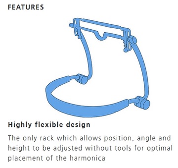 FlexRack Professional Hohner Держатель для губной гармошки