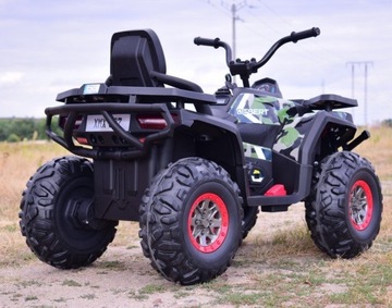 MEGA LARGE QUAD, АМОРТИЗАТОРЫ, МЯГКИЕ КОЛЕСА, ДИСТАНЦИОННОЕ УПРАВЛЕНИЕ, БЕСПЛАТНЫЙ ЗАПУСК, /XMX607