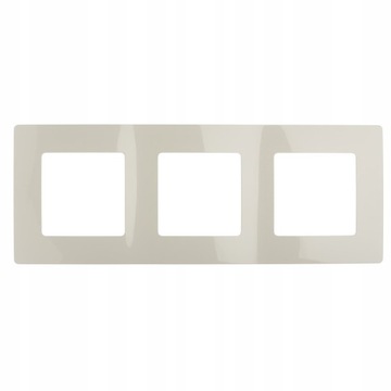 LEGRAND NILOE RAMKA POTRÓJNA KREMOWA 665013
