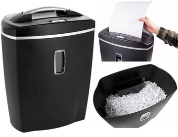 NISZCZARKA PAPIERU DOKUMENTÓW PŁYT CD KART P-4 21L