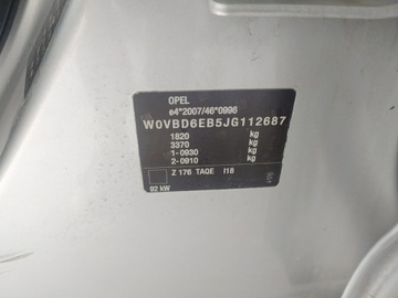 Opel Astra K Hatchback 5d 1.4 Turbo 125KM 2018 Opel Astra Enjoy 1,4 125 KM salon PL,, zdjęcie 8