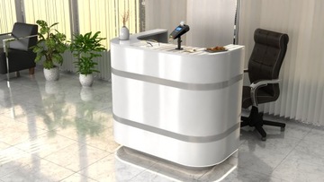 Стойка ресепшн R14 130x100см LED