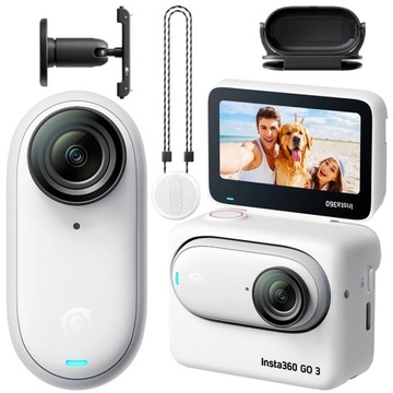 KOMPAKTOWA KAMERA SPORTOWA INSTA360 GO 3 64GB AI IPX4 HDR