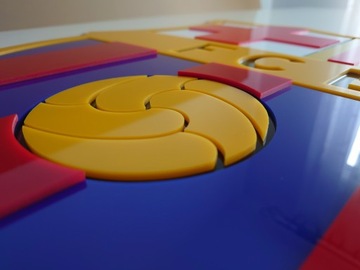 Настенный герб ФК Барселона, подарок парню