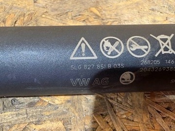 SKODA ENYAQ VZPĚRA/TLAKOVAČ LEVÝ KRYT KUFRU 5LG827851B