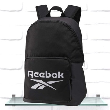 Plecak sportowy szkolny miejski black Reebok Classics GP0148 20l