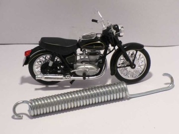 Junak M07 M10 sprężyna nóżki bocznej ocynk