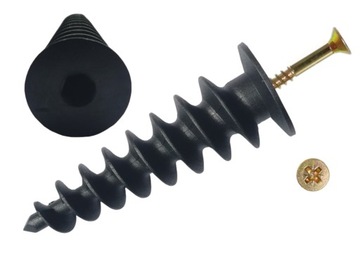 KOŁEK ŚLIMAK 84mm STYROPIAN WEŁNA STYRODUR+WKRĘT40