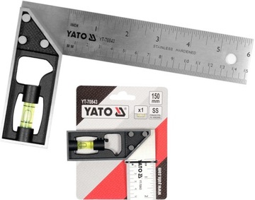 УГОЛ ИЗ НЕРЖАВЕЮЩЕГО ЗАМКА 150 ММ С LIBELLA