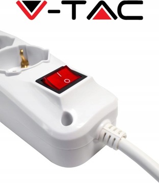 V-TAC Многофункциональный источник питания с выключателем и кабелем длиной 1,5 метра, тип L IT
