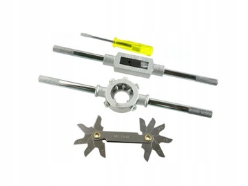 НАБОР МАТРИЦ И НАРЕЗНОЙ РЕЗЬБЫ 32 шт. КАЛИБРОВОЧНЫЕ МАТЕРИ M3-M12 32 ШТ.