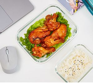 НАБОР ИЗ 10 СТЕКЛЯННЫХ КОНТЕЙНЕРОВ ДЛЯ ПИЩЕВЫХ ГЕРМЕТИЧНЫХ СТЕКЛЯННЫХ ЛАНЧБОКСОВ 10 шт.