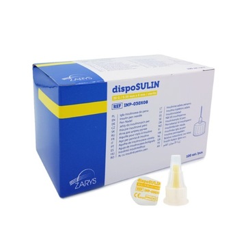 dispoSULIN IGŁY DO PENA 30G 8 mm UNIWERSALNE 100