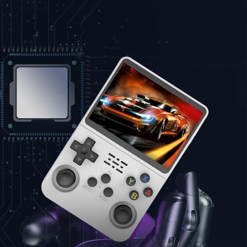 ПОРТАТИВНАЯ МОБИЛЬНАЯ МИНИ-РЕТРО ИГРОВАЯ КОНСОЛЬ 15000 ИГР 32G+128G R36S