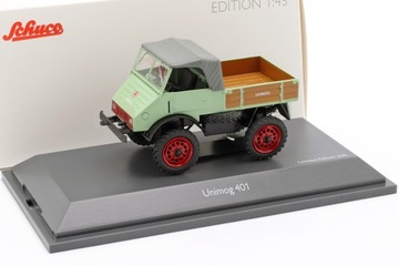 MERCEDES-BENZ UNIMOG 401 Зеленый - SCHUCO 1:43
