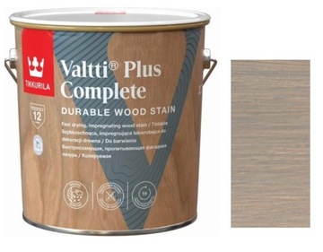 TIKKURILA VALTTI PLUS COMPLETE ASH GREY 2.5L