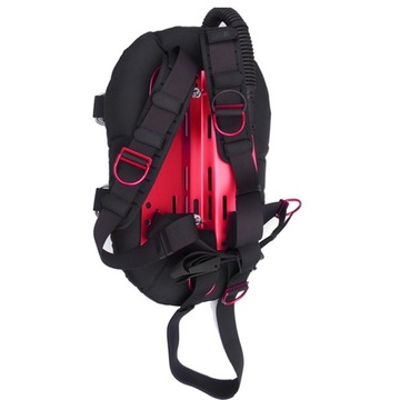 Комплект ремней для дайвинга Dir Комплект ремней безопасности Ремешок с пряжкой Резиновые кольца Вес Красный