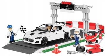 KLOCKI COBI SAMOCHÓD WYŚCIGÓWKA AUTO MASERATI