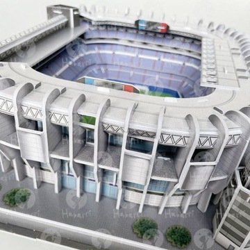 Футбольный стадион - САНТЬЯГО БЕРНАБЕУ - ФК Реал Мадрид - 3D пазл 101 деталь