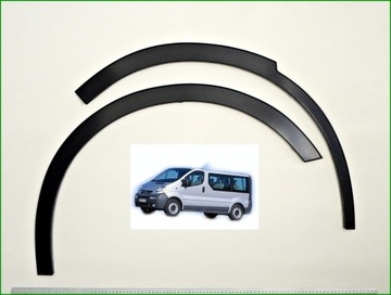 OPEL VIVARO 01-06 listwa nakładki osłona nadkola 4szt.
