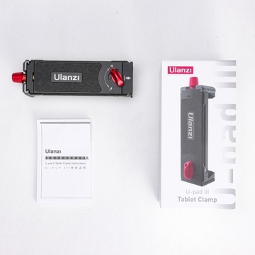 Крепление для штатива, резьба 1/4 дюйма ULANZI U-Pad III Держатель для планшета iPad Pro