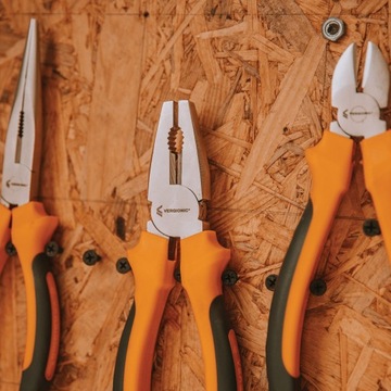 БОЛЬШИЕ КОМБИНИРОВАННЫЕ ЩИПЦЫ, многофункциональные, 20 см, ТВЕРДЫЕ