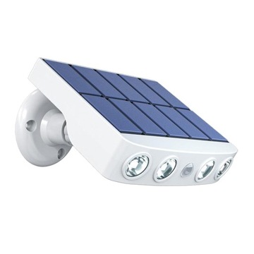 Lampa LED z czujnikiem ruchu światła słonecznego na zewnątrz