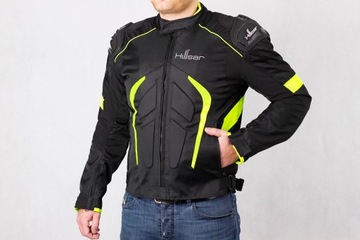 МОТОЦИКЛОВАЯ КУРТКА С ГОРБОМ HUSAR RAPID GP fluo