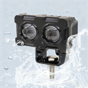 ГАЛОГЕННЫЕ ДОПОЛНИТЕЛЬНЫЕ ЛАМПЫ СВЕТОДИОДНЫЕ ОТРАЖАТЕЛИ 2x20Вт - IP68