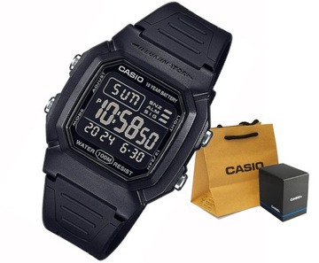 W-800H 1B sportowy zegarek Casio WR100+Box +Grawer