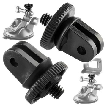 Адаптер крепления GoPro на резьбу 1/4 для спортивных камер и видеокамер