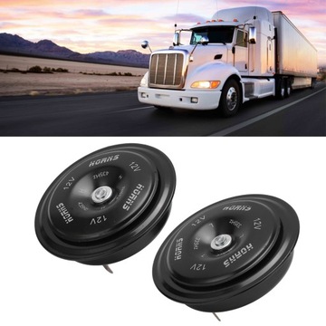 2 szt. 110DB samochodowy elektryczny róg pneumatyczny wodoodporny głośnik