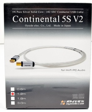 USB-КАБЕЛЬ — AB OYAIDE CONTINENTAL 5S V2 1,2 м, 480 МБ