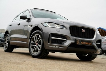 Jaguar F-Pace SUV 2.0 i4D 180KM 2019 Jaguar F-PACE PRESTIGE 4x4 skóra NAWI alusy, zdjęcie 3