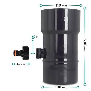 Дождливый ловец 110 мм коллекционер дождевой воды Ryl X5 REAPT