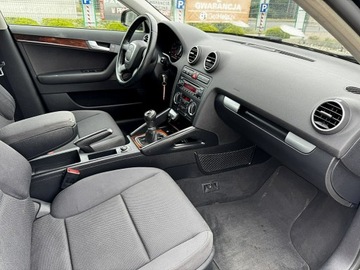 Audi A3 8P Hatchback 3d 1.6 102KM 2006 Audi A3 Sportback 1.6 MPI Climatronic Gwarancja, zdjęcie 10
