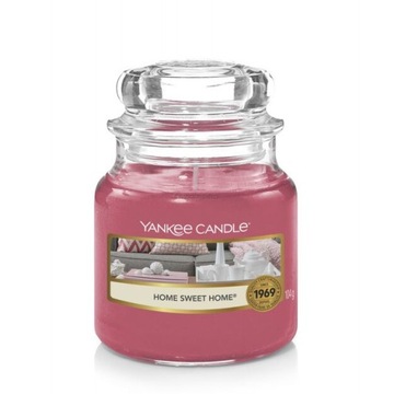 ŚWIECA Yankee Candle HOME SWEET HOME MAŁA - 104g