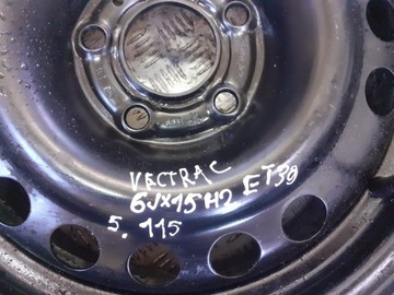 DISK 15” OCELOVÝ OPEL VECTRA C