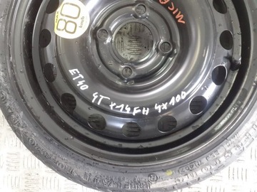 KOLO DOJEZDOVÉ 14” NISSAN MICRA K12