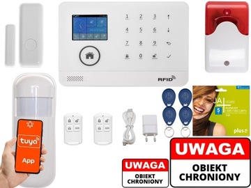 GSM Wireless Alarm Siren App Plock WiFi