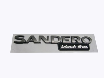 EMBLEMAT ZNACZEK KLAPY TYŁ DACIA SANDERO I 08-12